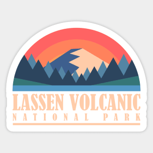 Lassen Volcanic National Park Sticker